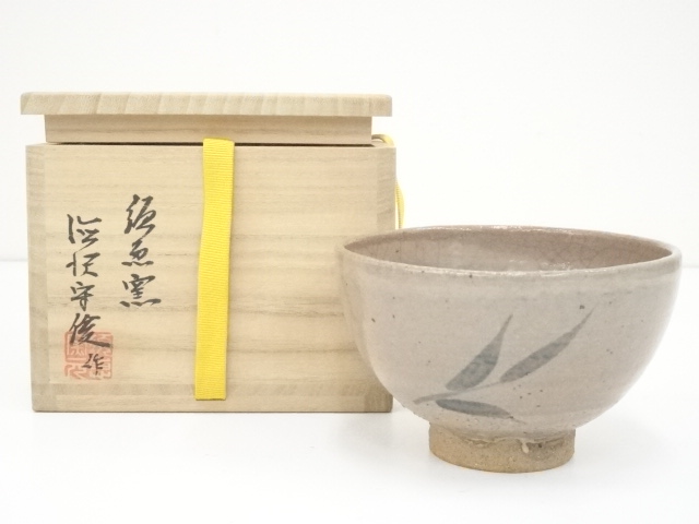 JAPANESE TEA CEREMONY / CHAWAN(TEA BOWL) / KARATSU WARE / BY MORITOSHI TOKUZAWA
